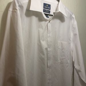 White Stafford dress shirt